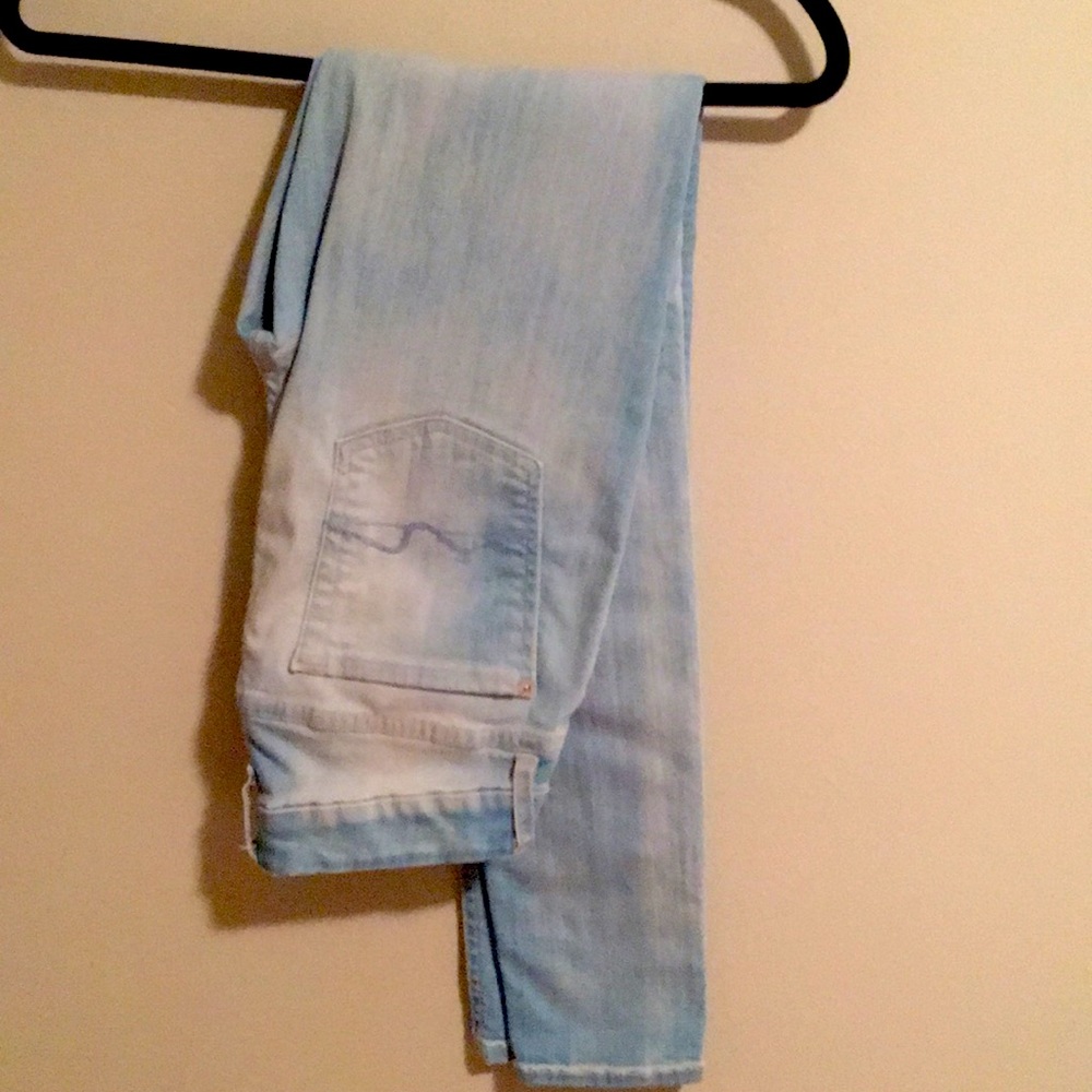 7 for all mankind midrise skinny Jean